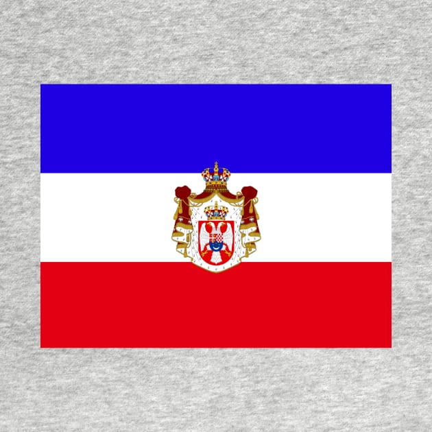 Yugoslavia coat of arms flag by AidanMDesigns